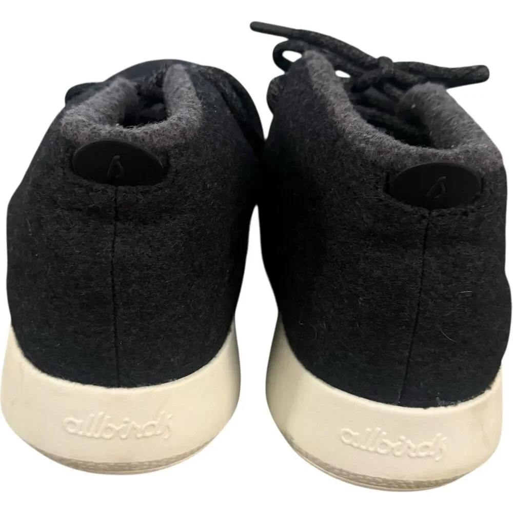 Allbirds Women 10 WRUM Wool Runner Up Mizzle Blue High-top Chukka Shoes Sneakers